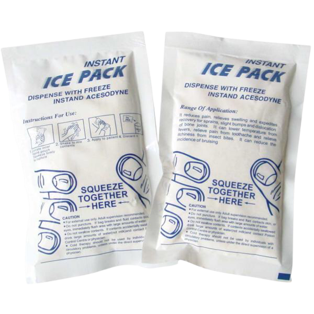 Pack de glace instantané
