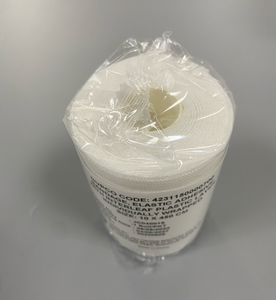 Adhésif élastique de bandage hypoallergénique avec la couche en plastique d'Interleaf