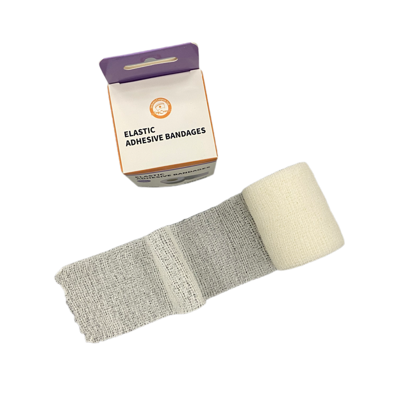 Bandage de gaze conforme cohésif absorbant sans latex